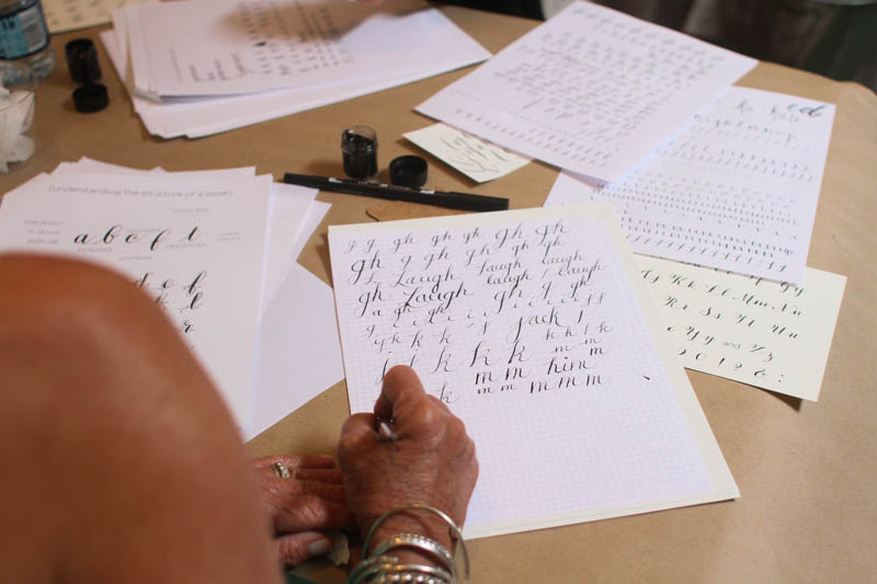 Calligraphy Class with Janna Wilson | Shindig Paperie