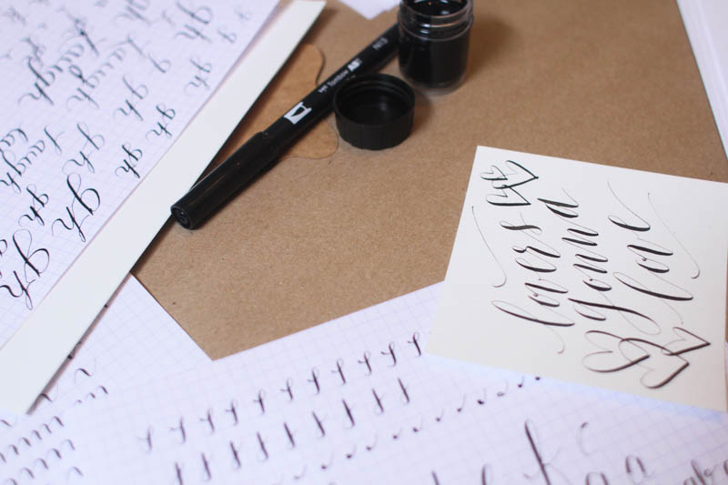 Calligraphy Workshop with Janna Wilson | Shindig Paperie