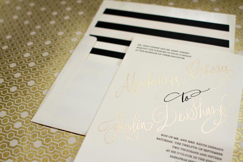 Wedding Invitations - Shindig Paperie