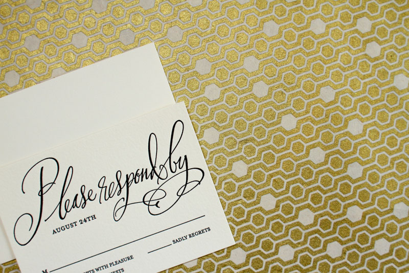 Custom Wedding Invitations - Shindig Paperie