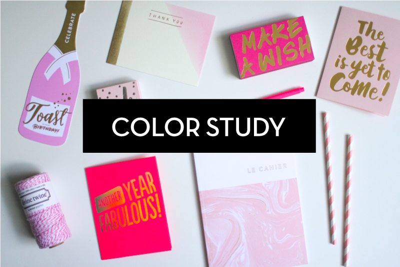 Color Study | Shindig Paperie Blog