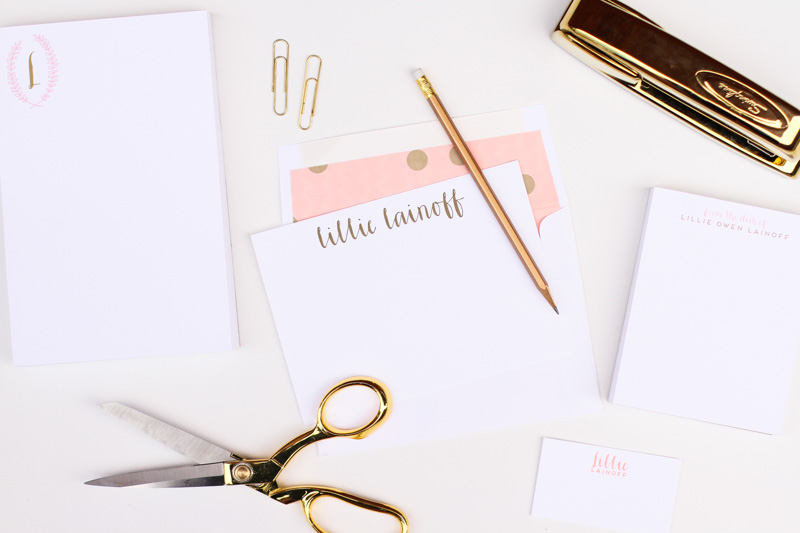 Personalized Letterpress Stationery | Shindig Paperie