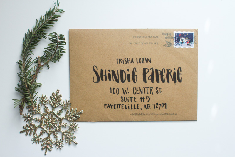 December Snail Mail | Shindig Paperie