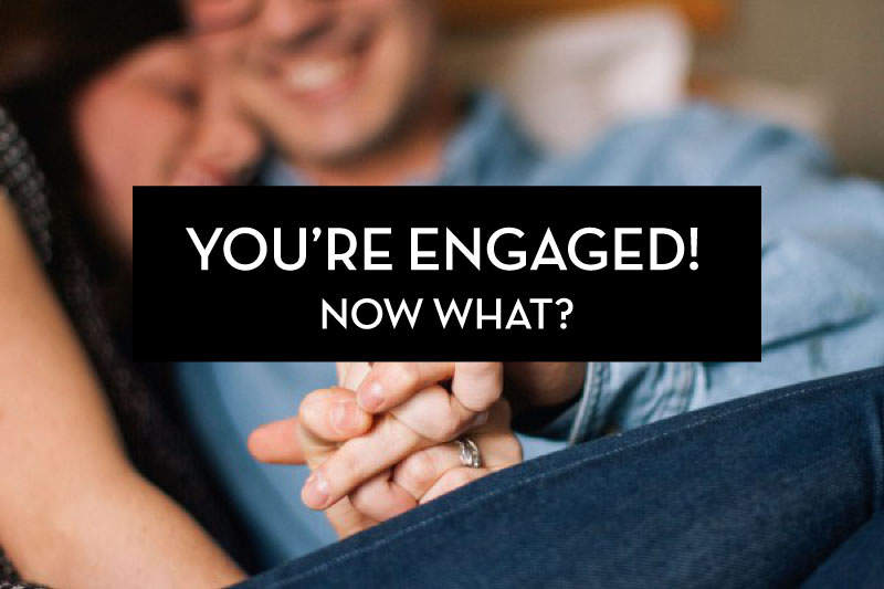 You're Engaged! 10 tips to help you through the engagement process!