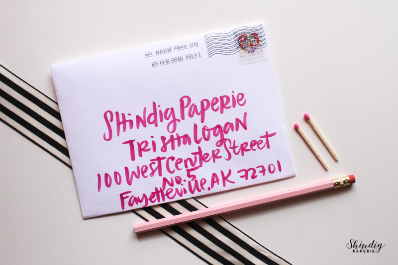February Snail Mail | Shindig Paperie