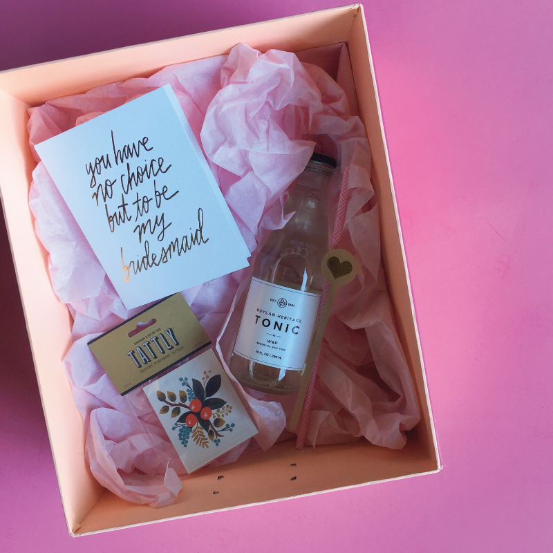 Pop the Question to your Bridesmaids | Shindig Paperie